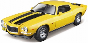 31131Y  Chevrolet CAMARO Z/28 1971 yellow 1:18